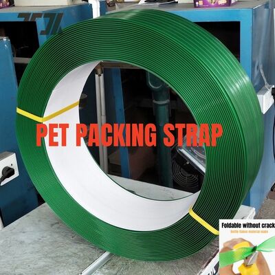 Linea di produzione di cinture di acciaio in PET in plastica a risparmio energetico per il confezionamento di merci pesanti con capacità 220-250 kg/h