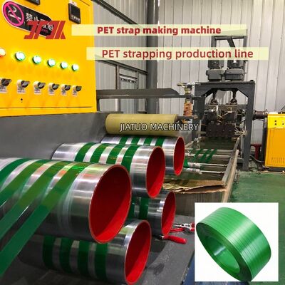 Macchine per la fabbricazione automatica di cinghie in PET da 16 mm con produzione di 100% di materiale di fiocco di bottiglia in PET