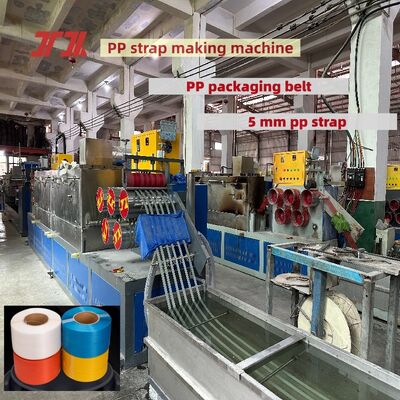 Equipaggiamento per la produzione di cinture di imballaggio in PP ad alta efficienza da 5 mm