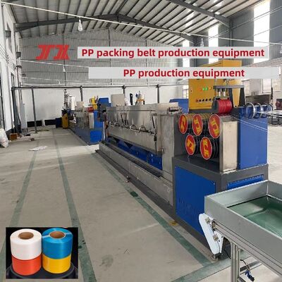 Apparecchiature per la produzione di cinghie in PP, macchina per la fabbricazione di cinghie in PP da 15 mm per materiali in PP 100% riciclati