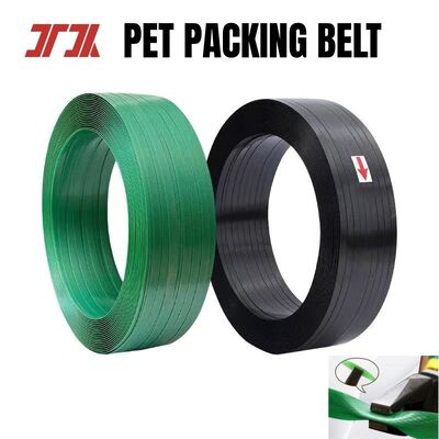 9-32 mm Fascia di PET ad alta resistenza all'allungamento Fascia di imballaggio in poliestere utilizzabile per l'imballaggio di pallet mattoni