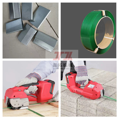 0.4-1.2mm pp legano la macchina robusta tenuta in mano per l'acciaio di carta del tessuto
