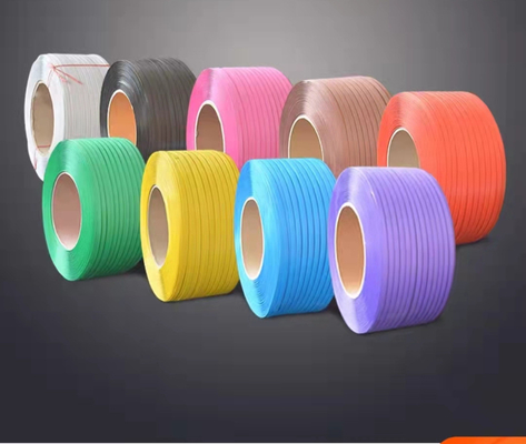 Cinghia bianca verde blu 1500n 2500n della cinghia dell'imballaggio della plastica di polietilene