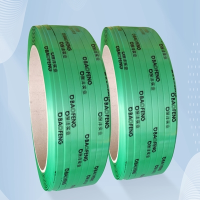 Cintura di imballaggio in plastica PP PET larghezza 9-32mm con goffratura su entrambi i lati, buona flessibilità e forte resistenza