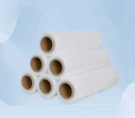 I materiali trasparenti del PE del polipropilene si restringono avvolgono il chiaro film di plastica dell'imballaggio di allungamento