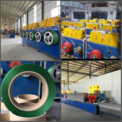 linea produzione di plastica dell'estrusione della cinghia dell'ANIMALE DOMESTICO 250kg/H della cinghia di 380V 50HZ