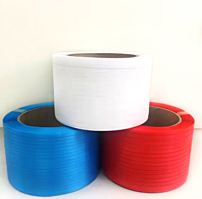 La cinghia d'imballaggio di plastica resistente UV dei pp attacca la larghezza di 19mm 25mm