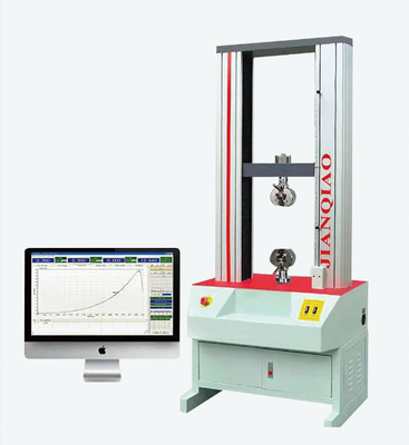 Equipaggiamento della macchina di prova della resistenza alla trazione del modulo elastico della gomma Utm 0,5% Precisione