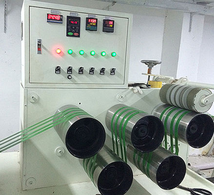 Linea di produzione di plastica della cinghia del motore di Siemens larghezze macchina di espulsione della cinghia dell'ANIMALE DOMESTICO di 32mm - di 9