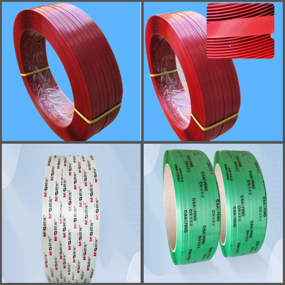 9-32mm Prezzo del produttore personalizzato Strapping di plastica per animali domestici per la rifrazione verde ad alta resistenza