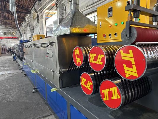 Macchina per la fabbricazione di fasce di fascia in PP completamente automatica con stampo regolabile