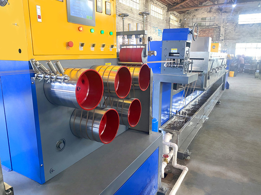 Macchina per la fabbricazione di cinture in PP con vite regolabili 90*100 mm per la fabbricazione di cinture in plastica