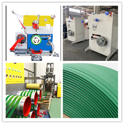 Linea di estrusione per cinture in PET, attrezzature di produzione per cinture in acciaio in PET, resistenza alla trazione elevata, larghezza: 9-32 mm