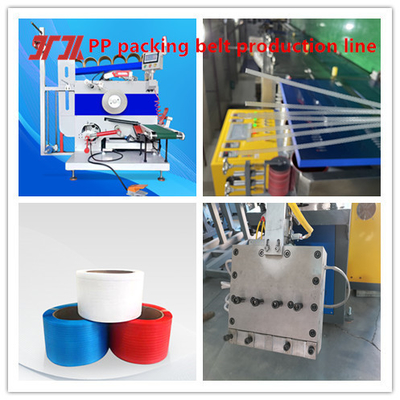 Linea di estrusione di fascette in PP completamente automatica 120 kg 200 kg all'ora