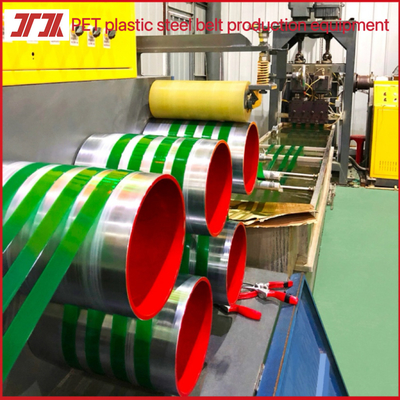 Macchine per l'imballaggio 9-32 mm PET extruder PET strapping linea di produzione per servomotore avvolgimento macchina