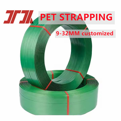 Imballaggio di pallet in poliestere PET personalizzato Strips di stiro in acciaio di plastica per imballaggio