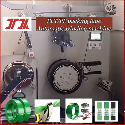 PLC touch screen PET Strapping automatic Winder Max Peso di avvolgimento 80KG 350KG