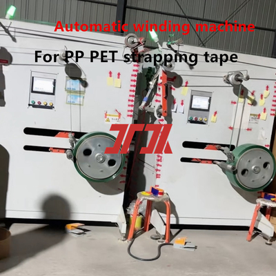 Macchine di avvolgimento automatiche ad alta velocità a PP PET personalizzate avvolgitore automatico per il controllo del servomotore
