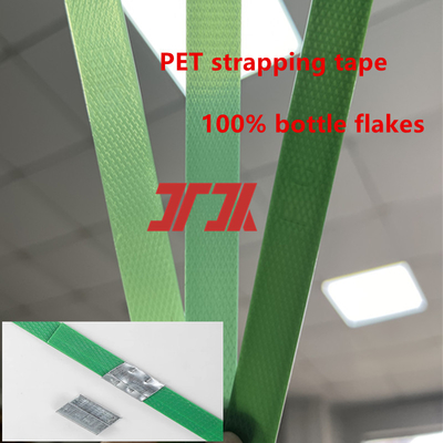 9-25mm PET verde Strappo di acciaio di plastica PET Strapping Tape per la macchina di imballaggio automatica