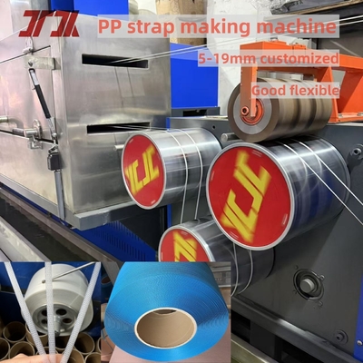Plastico PP Polipropilene Strapping Making Machine 300kg/H Output 6 Strap Plastic PP Output 6 Strap Strap