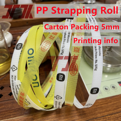 5-19 mm di fascia di plastica ad alta tensione PP con profonda incisione