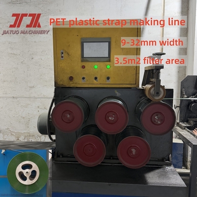 Linea di lavorazione per imballaggio automatico a grande estrusione con cinghie per animali domestici con larghezza da 9 a 32 mm personalizzata