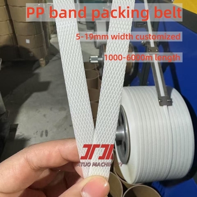 Al dettaglio Strapping in plastica in PP per pallet in polipropilene con tolleranza di larghezza di 0,3 mm e buona rettitudine