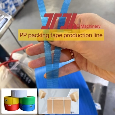 Linea di produzione di nastri ad alta velocità per le cinghie in PP attrezzature per le cinghie in plastica in PP con materiale nuovo al 100% in polipropilene