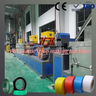 Controllo PLC 150-650kg/H Macchina per la produzione di reggette in PP PET