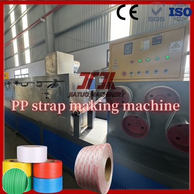 Estrusore per reggetta in PP a vite singola 250 kg/H Automatico con controllo PLC e memorizzazione dati di specifica
