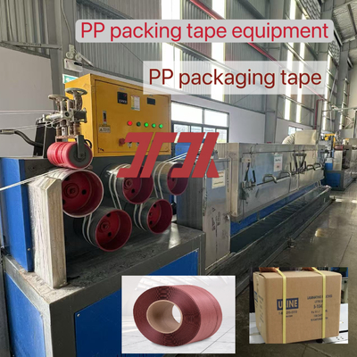 Macchina di estrussione 5-15 mm macchina di produzione ad alta velocità di nastri di fascia di PP linea di produzione di nastri di fascia di PP per 200-300 m/min