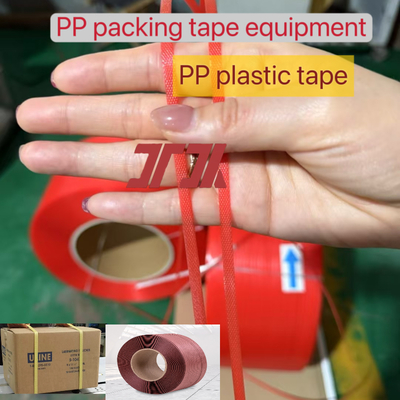 Estrusore ad alta velocità 5-19mm linea di produzione di reggette in PP, attrezzatura per reggiatura in PP per basso tasso di guasto e funzionamento semplice