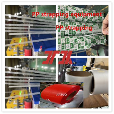 Apparecchiature per reggiatura in PP di alta qualità 5-15mm Linea di produzione per reggiatura in PP Aumenta la capacità produttiva di oltre il 40-50%