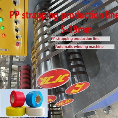 Macchina per la produzione di reggette in PP Linea di produzione automatica di reggette in PP Avvolgitrice automatica