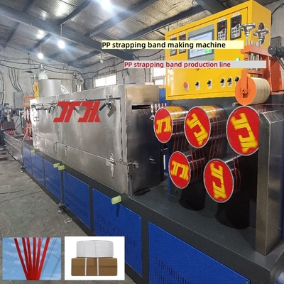Apparecchiatura per la produzione di reggette in PP 200-300 m/min Macchina per la fabbricazione di reggette in PP