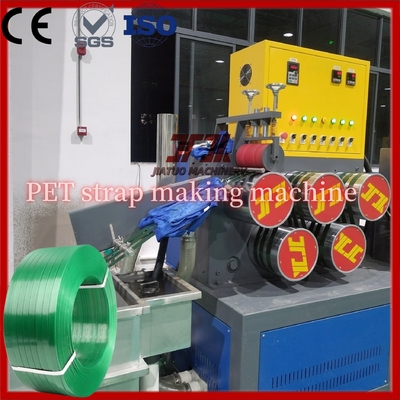 Linea di produzione per reggette in PET Macchina per la fabbricazione di reggette in plastica con controllo PLC