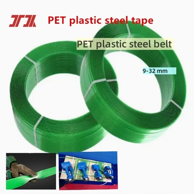 Alta resistenza alla trazione 25mm Poliester Cord Strapping Bag Cotton Strap Bale Packing Strip