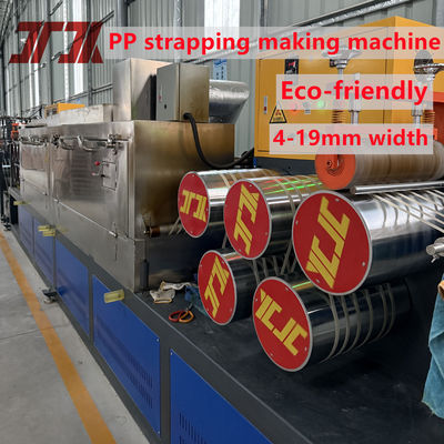 Controllo PLC Polipropilene PP Strap Production Machine Sei Strap Output 360-380kg/H