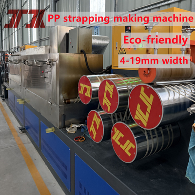Controllo PLC Polipropilene PP Strap Production Machine Sei Strap Output 360-380kg/H