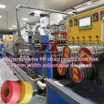 Linea di produzione di cinghie sandwich PP con controllo tattile automatico sullo schermo PLC