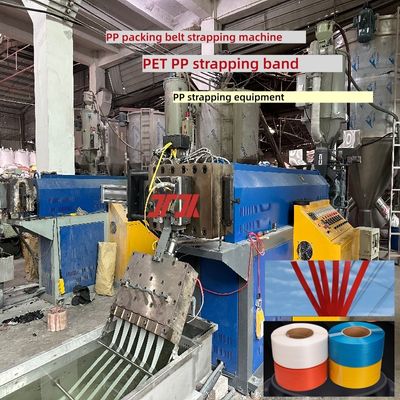 I pp attaccano la fabbricazione della macchina per cinghia rossa/verde/nera/gialla con materiale e polipropilene riciclati