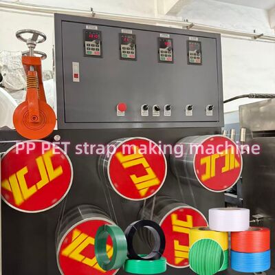 250-300m/min Velocità di funzionamento Linea di estrusione di fasce di imballaggio PET PP con larghezza 5-19 mm