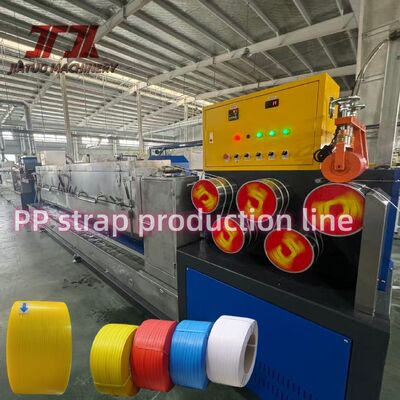 5-19 mm di larghezza PP Poliester Strap Banding Belt Making Machine con bobina automatica