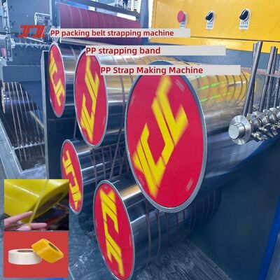 5-19 mm PP cintura di cinghia attrezzature PP cintura di fabbricazione macchina velocità della linea 100 300 m/min