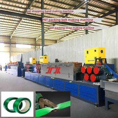 Macchine per la produzione di nastri in PET 9 ̊25 mm Equipaggiamento per la produzione di nastri in plastica in PET con sistema di controllo PLC
