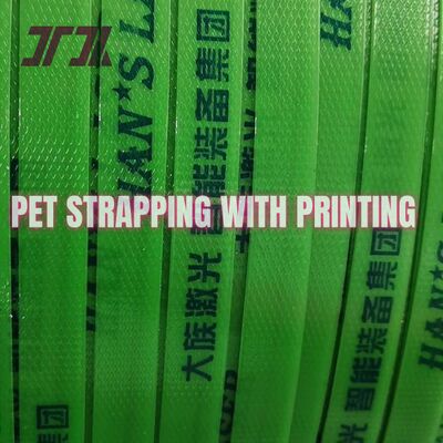 9-32mm High Tension PET Strapping Band con 200-1000kgf di resistenza per macchine automatiche