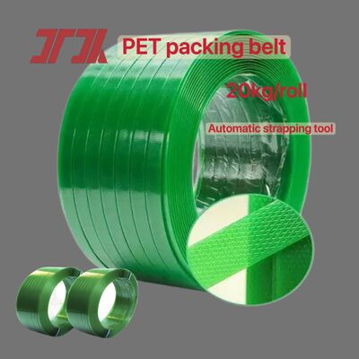 Cintura di imballaggio in PET ad alta velocità Cintura in acciaio in PET in plastica con 100% di fiocchi di bottiglia in PET