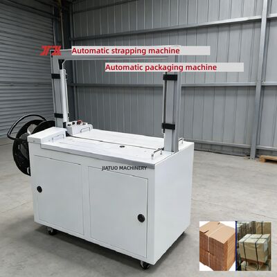 Reggiatrice automatica ad alta velocità Macchina confezionatrice automatica per la reggiatura di scatole di cartone