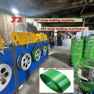 Macchine per la produzione di nastri di plastica 9-25 mm PET linea di produzione di strisce di acciaio di plastica Servo macchina di avvolgimento automatica