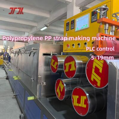 Macchina per la produzione di cinghie in PP a doppia vite completamente automatica con sistema informatico PLC per una produzione ad alta efficienza